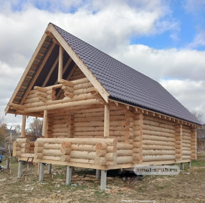 Срубы домов и бань 10