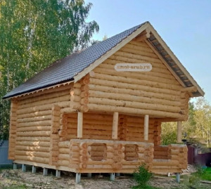 Срубы домов и бань 14