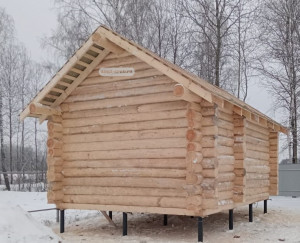 Срубы домов и бань 1